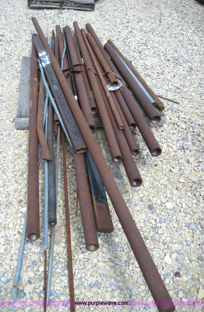image for item 4182 (12) pallets of assorted steel plate, bar, and tubing