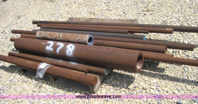 image for item 4182 (12) pallets of assorted steel plate, bar, and tubing