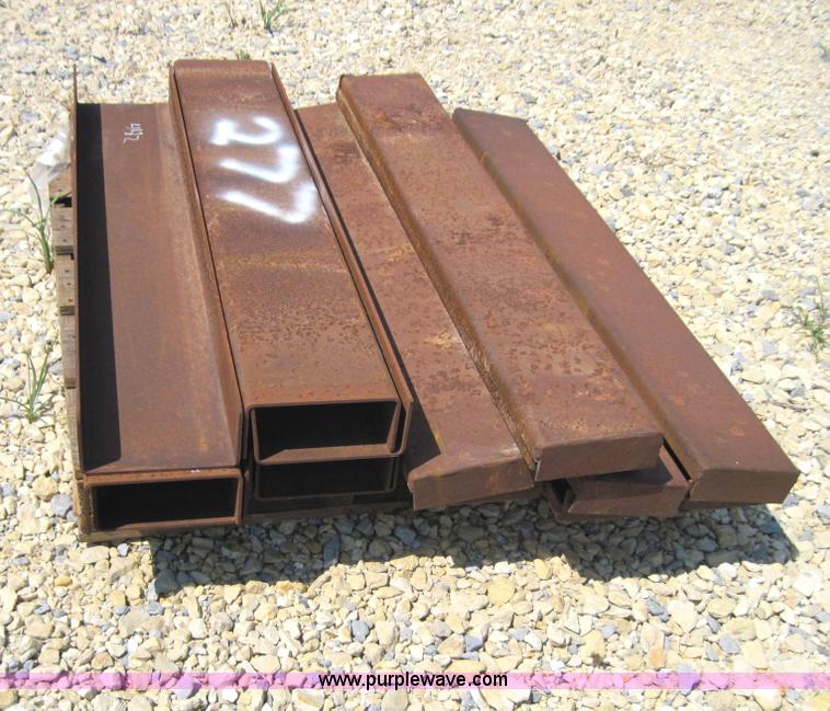 image for item 4182 (12) pallets of assorted steel plate, bar, and tubing