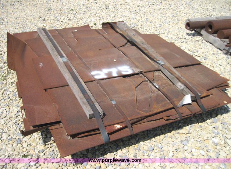 image for item 4182 (12) pallets of assorted steel plate, bar, and tubing