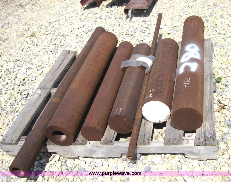 image for item 4182 (12) pallets of assorted steel plate, bar, and tubing