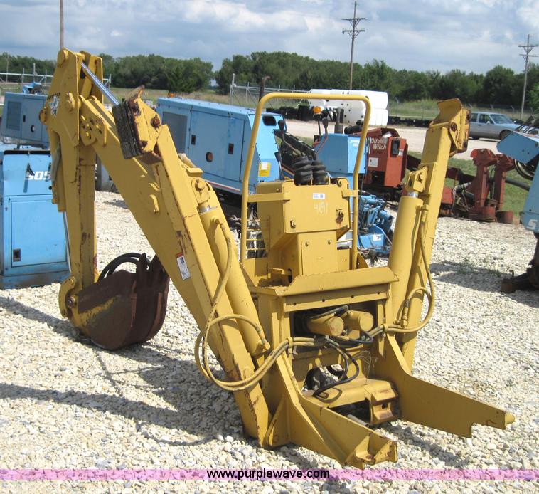 image for item 4191 Vermeer V9300 backhoe assembly