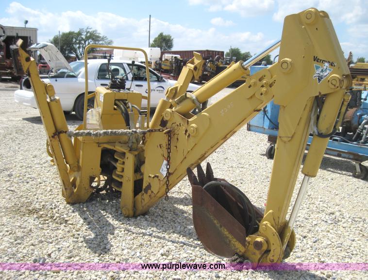 image for item 4191 Vermeer V9300 backhoe assembly