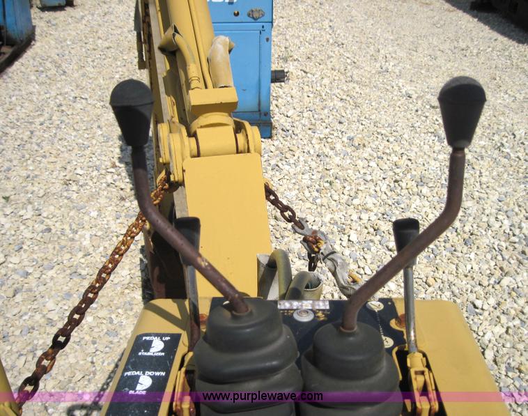 image for item 4191 Vermeer V9300 backhoe assembly