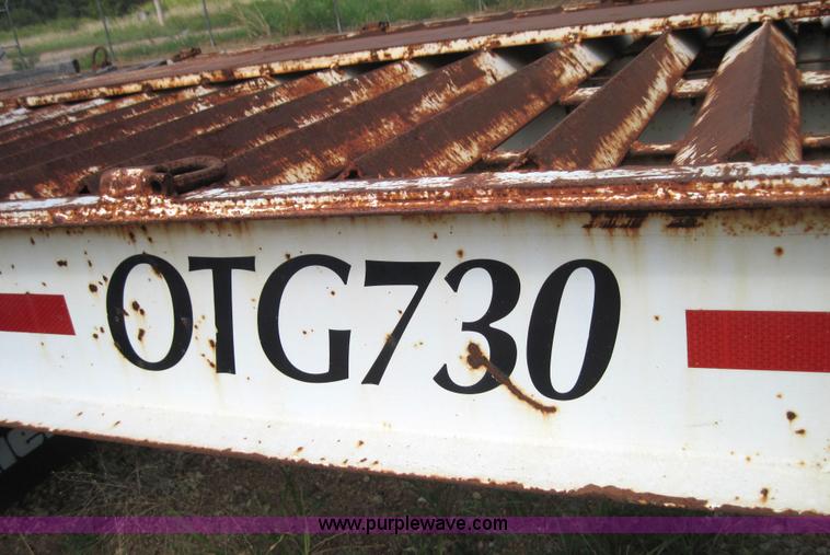 image for item 4206 2000 Miller 40' tandem axle trailer