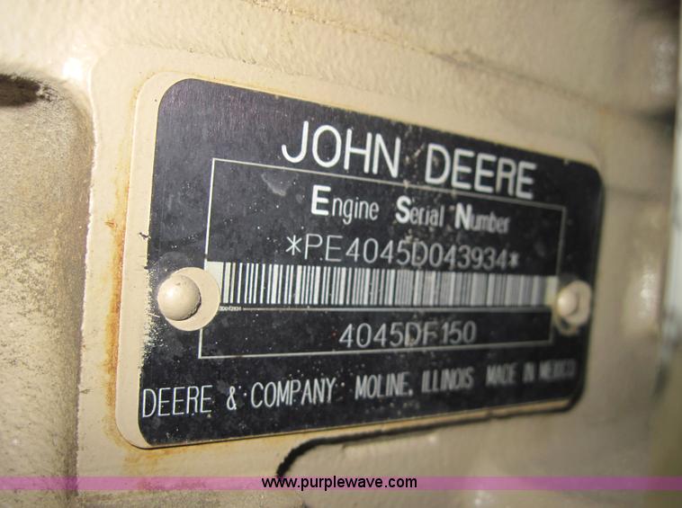 image for item 4252 John Deere 4.5L power tech diesel engine