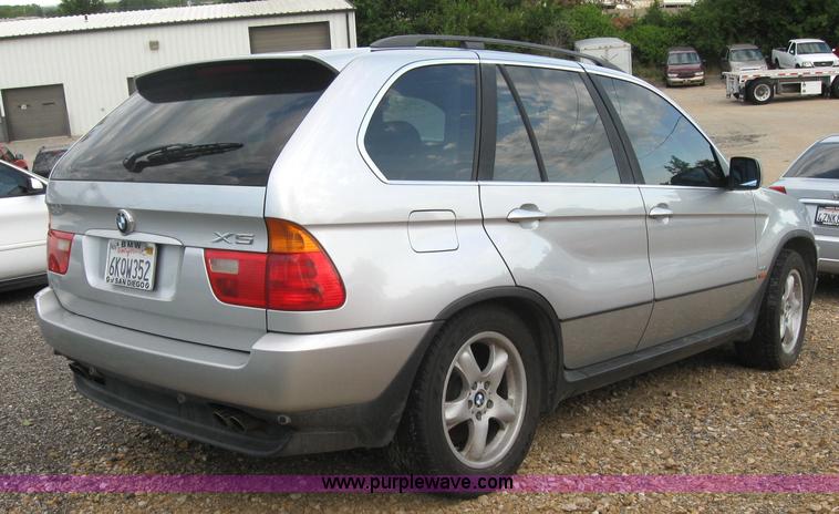 image for item 2770 2000 BMW X5 Non-repairable certificate, parts only