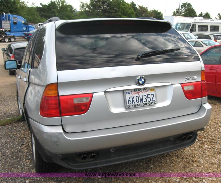 image for item 2770 2000 BMW X5 Non-repairable certificate, parts only