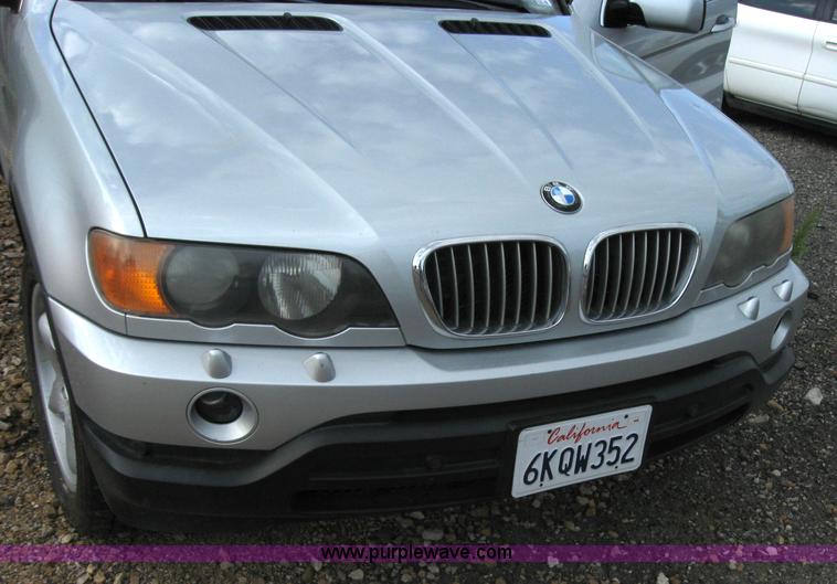 image for item 2770 2000 BMW X5 Non-repairable certificate, parts only