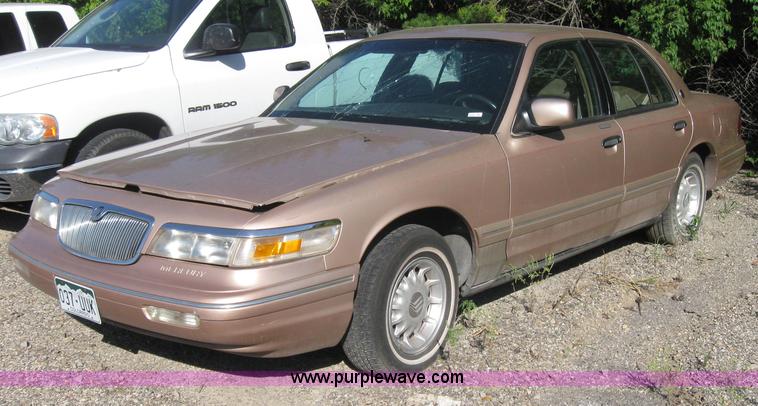 image for item 2773 1996 Mercury Grand Marquis LS Non-repairable certificate, parts only