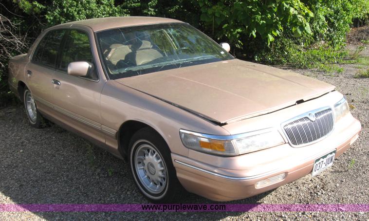 image for item 2773 1996 Mercury Grand Marquis LS Non-repairable certificate, parts only