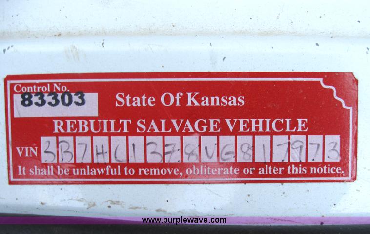 image for item 2776 1997 Dodge Ram 1500