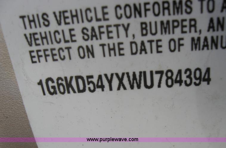 image for item 2778 1998 Cadillac DeVille