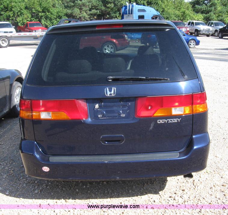 image for item 2779 2003 Honda Odyssey EX-L Non-repairable certificate, parts only