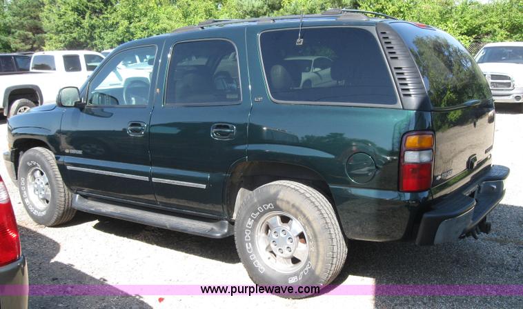 image for item 2783 2001 Chevrolet Tahoe