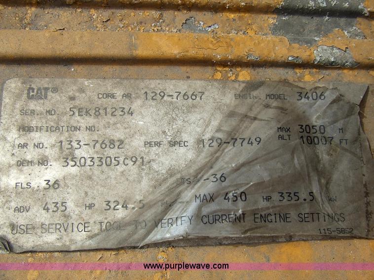 image for item 5050 1997 International Series 9300 semi truck