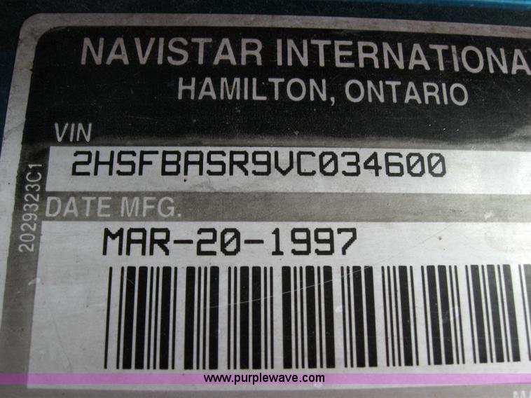 image for item 5051 1997 International Series 9300 semi truck