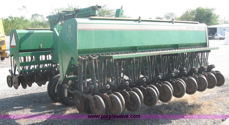 image for item 2542 Great Plains Solid Stand 24 double disk drill