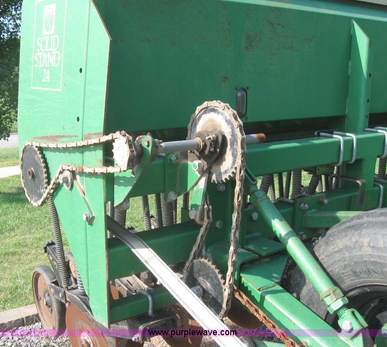 image for item 2542 Great Plains Solid Stand 24 double disk drill