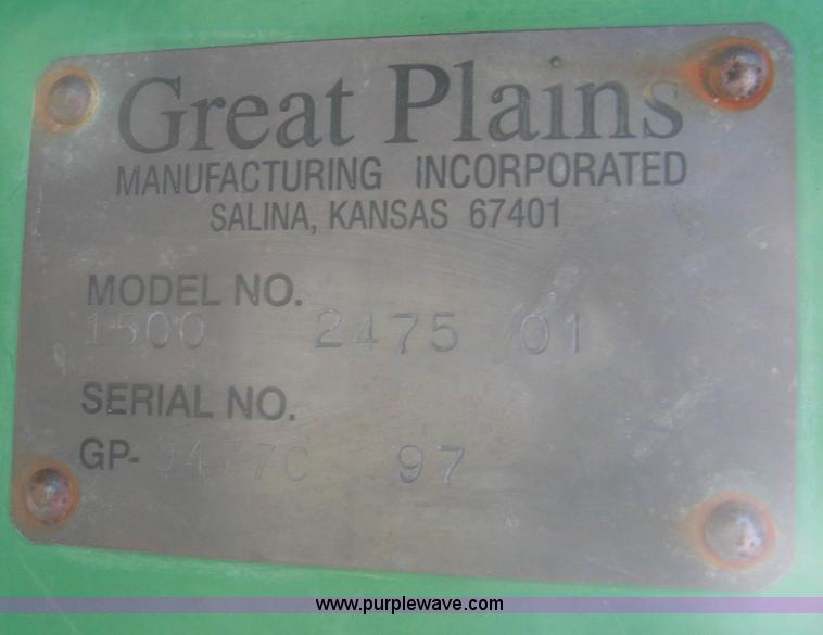 image for item 2543 Great Plains D150 double disk drill