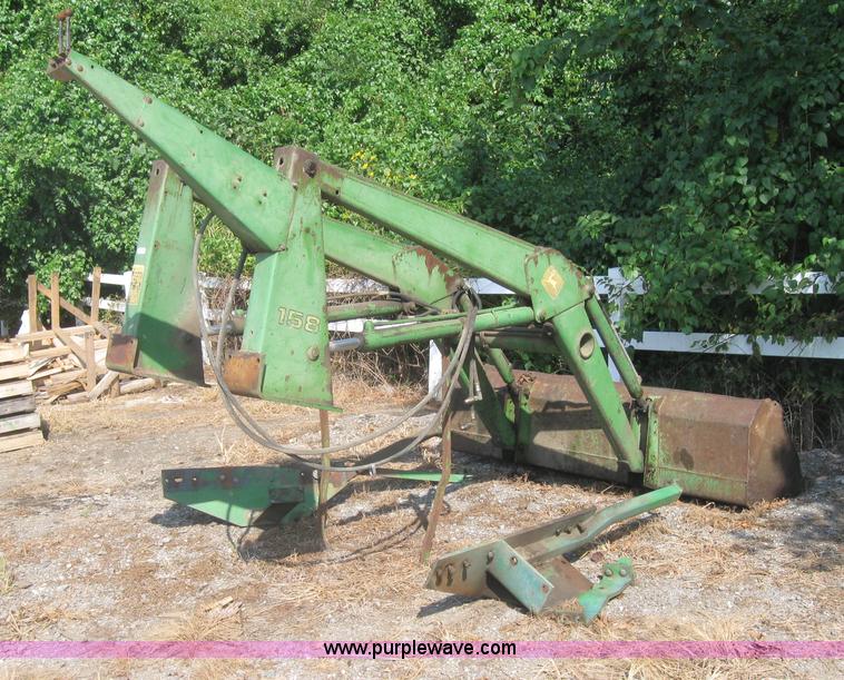 image for item 2544 John Deere 158 front end loader
