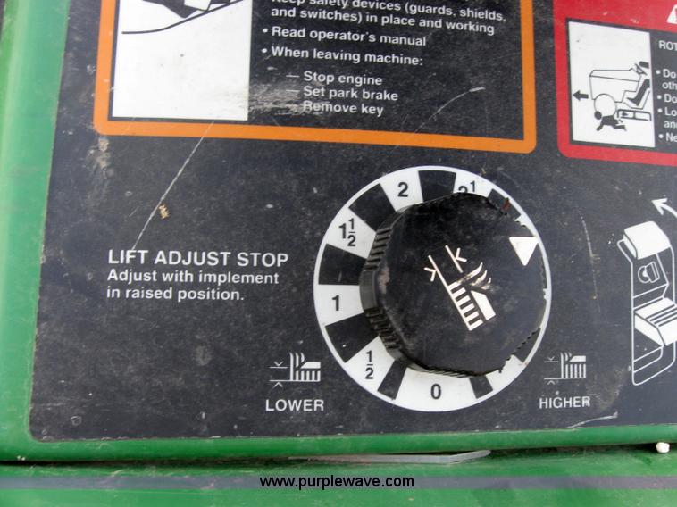 image for item 2643 John Deere 345 mower