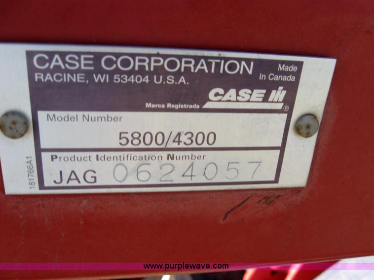 image for item 2744 Case IH 4300 field cultivator