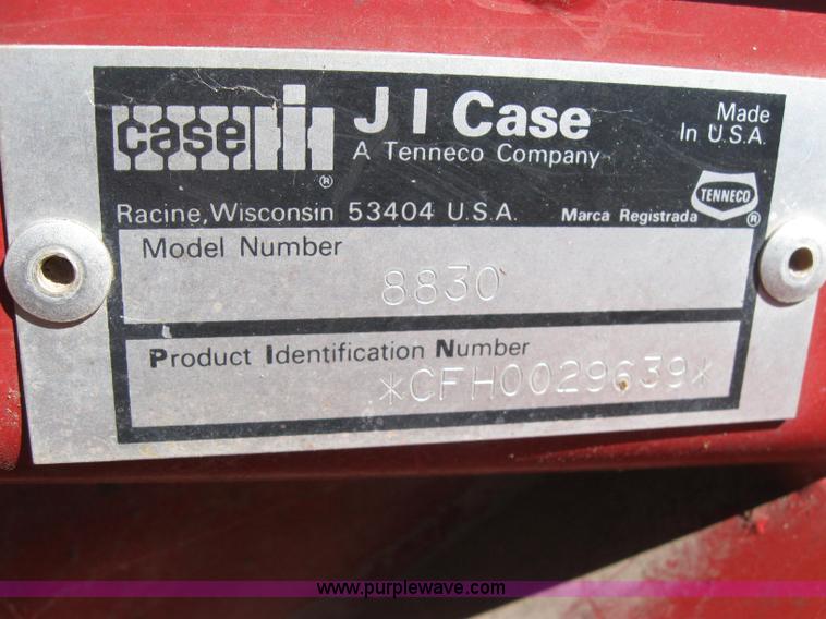 image for item 2752 Case IH 8830 self-propelled swather