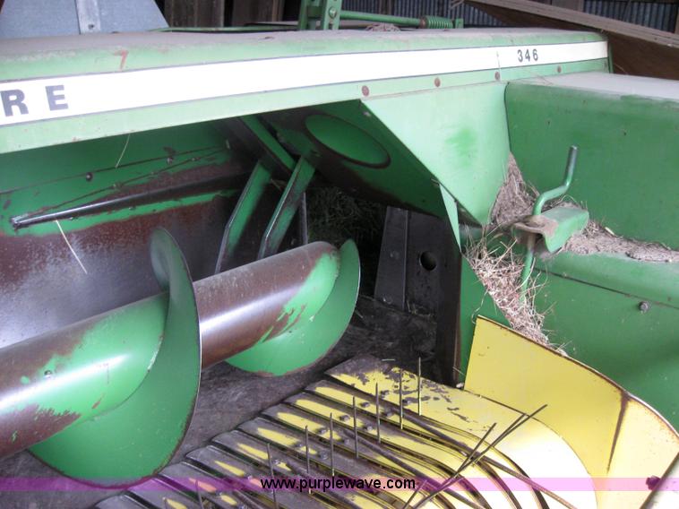 image for item 2795 John Deere 346 square baler