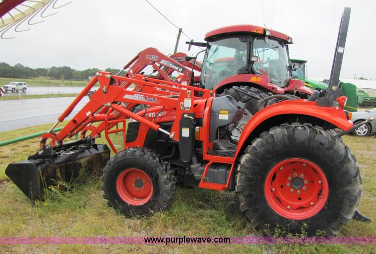 image for item 3190 2008 Kioti DK55 tractor with loader