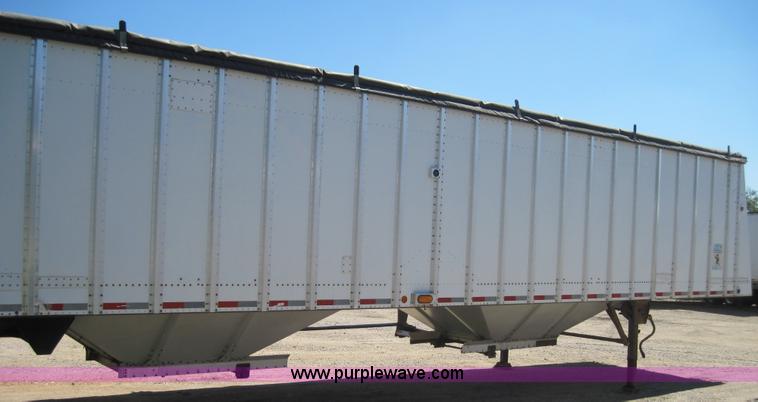 image for item 4124 1996 Merritt 43' grain hopper trailer