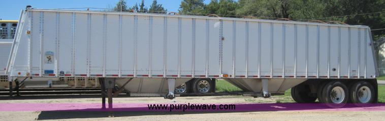 image for item 4124 1996 Merritt 43' grain hopper trailer