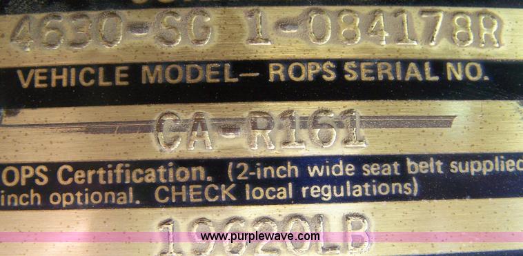 image for item 4134 1976 John Deere 4630 tractor