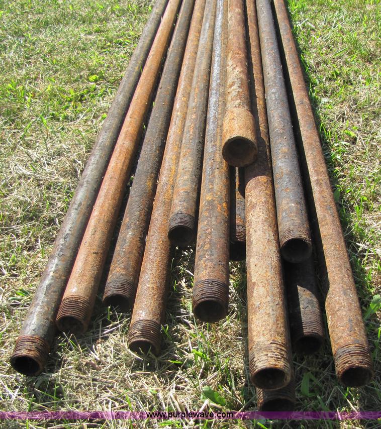 image for item 5193 (15) 25'L sections of oil field pipe