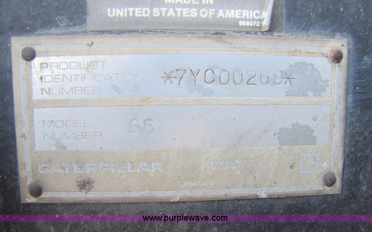 image for item 5783 1987 Cat Challenger 65 tractor