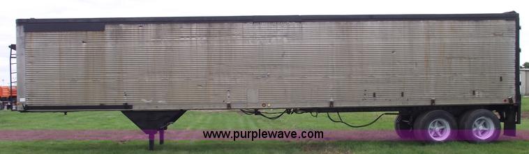 image for item 5811 1962 Highway 45' walking floor trailer