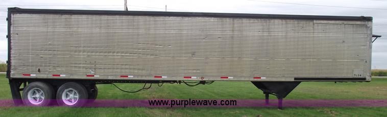 image for item 5811 1962 Highway 45' walking floor trailer