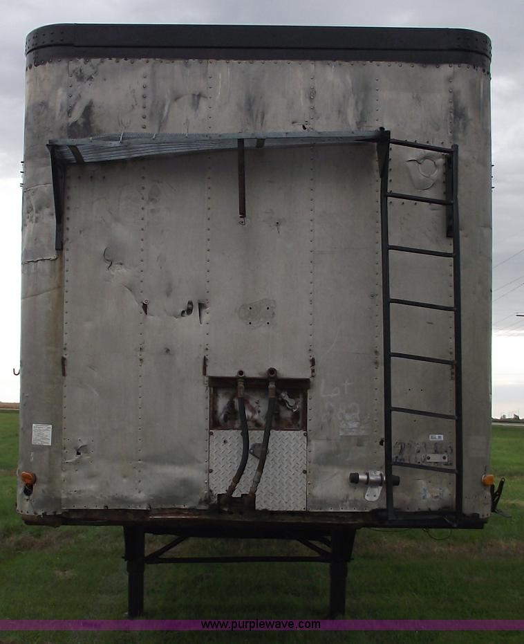 image for item 5811 1962 Highway 45' walking floor trailer