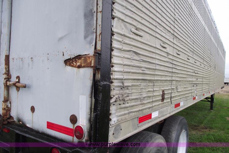 image for item 5811 1962 Highway 45' walking floor trailer