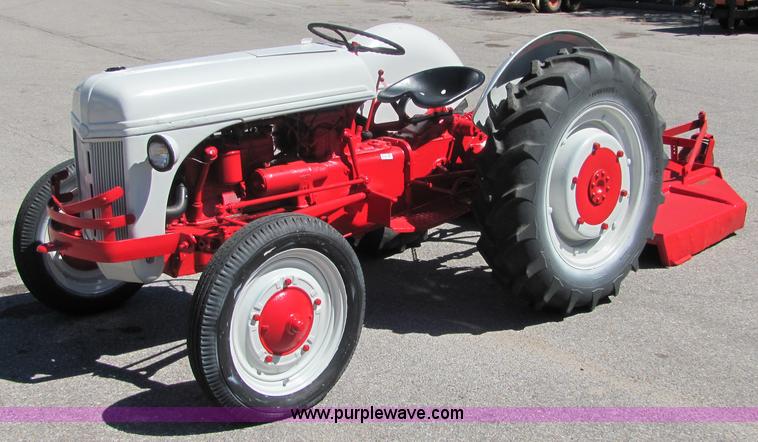 image for item 6112 Ford 9N tractor with mower