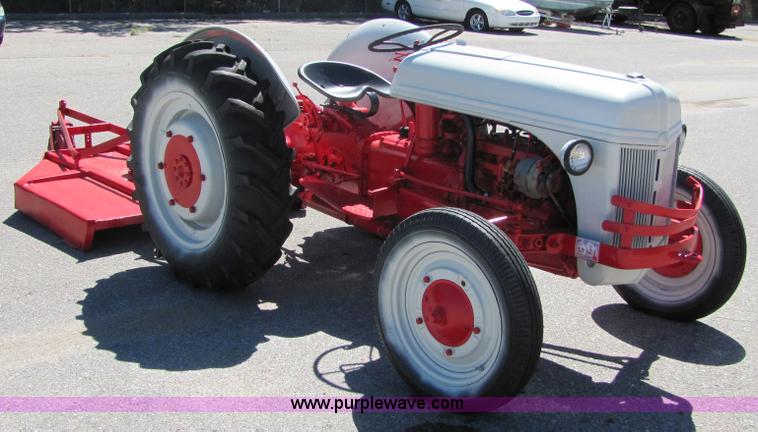 image for item 6112 Ford 9N tractor with mower