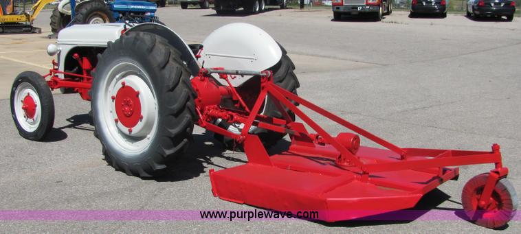 image for item 6112 Ford 9N tractor with mower