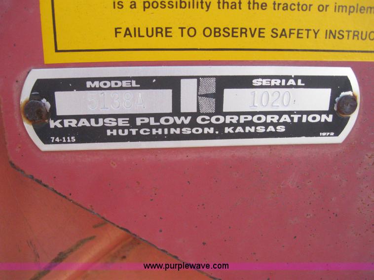 image for item 6190 Krause 5138A double disk drill