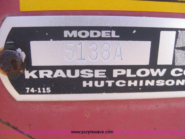 image for item 6190 Krause 5138A double disk drill
