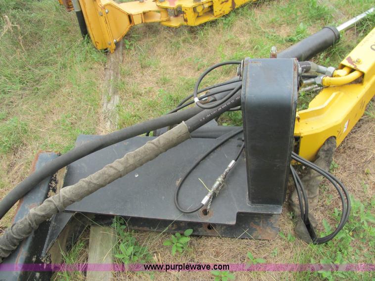 image for item 6942 2002 New Holland TS100 tractor with side-boom mower