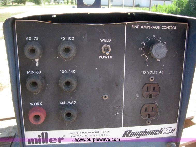 image for item 9192 Miller Roughneck 1E welding generator