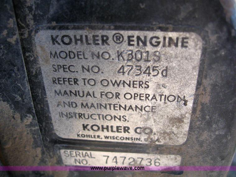 image for item 9192 Miller Roughneck 1E welding generator