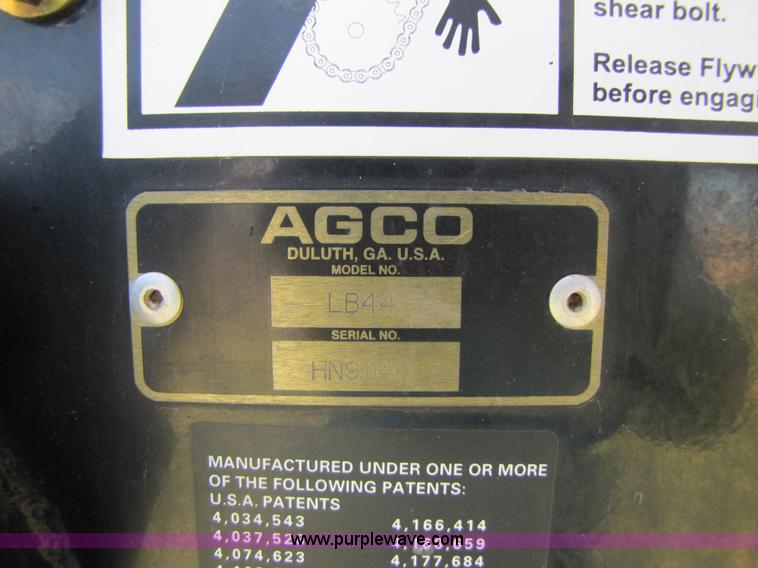 image for item 3141 2004 Challenger LB44 4x4 big square baler