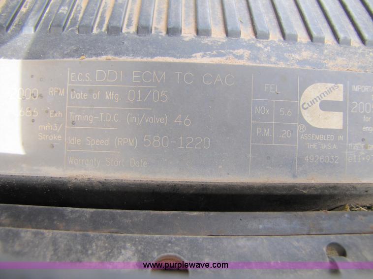 image for item 3143 2006 New Holland TJ375 4WD tractor with Grouser six-way blade