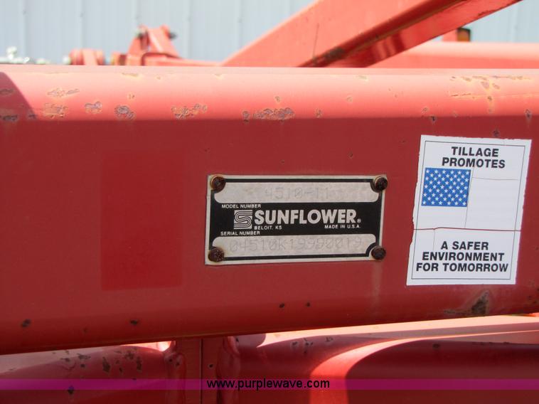 image for item 3146 1999 Sunflower 4510-11 14' disc chisel